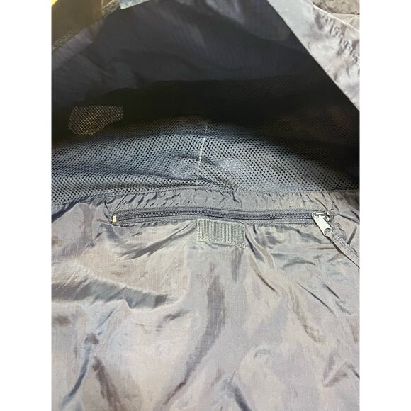 Vintage Castaway Pepsi‎ Windbreaker Rain Jacket Navy Blue Mens Size XL - Picture 10 of 10